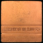 Stamp of Olympics » 1968 Mexico 1968 Mexico participation medal, 50x50mm, some minor wear