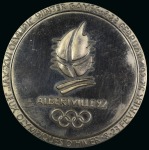 Stamp of Olympics » 1992 Albertville 1992 Albertville participation medal plus  "Host City" commemorative medal