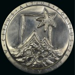 Stamp of Olympics » 1992 Albertville 1992 Albertville participation medal plus  "Host City" commemorative medal