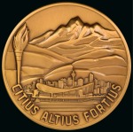Stamp of Olympics » 1988 Calgary 1988 Calgary participation medal, 64mm, very fine