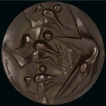 Stamp of Olympics » 1964 Tokyo 1964 Tokyo participation medal, 60mm, very fine