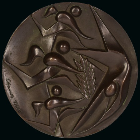 Stamp of Olympics » 1964 Tokyo 1964 Tokyo participation medal, 60mm, very fine