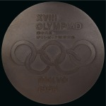 Stamp of Olympics » 1964 Tokyo 1964 Tokyo participation medal, 60mm, very fine