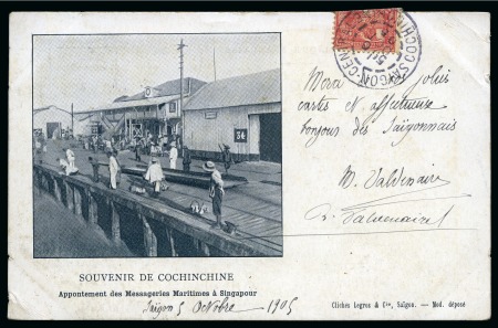 Stamp of Colonies françaises » Indochine 1900-1920, 92 cartes postales anciennes d'Indochine