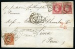 Stamp of France » Collections 1750-1900, plusieurs milliers de lettres avec des marques postales
