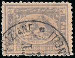 Stamp of Egypt » Egyptian Post Offices Abroad » Consular Offices » Dardanelli 1872 & 1874-75 Third Issue: A fine array of values from 5pa to 5pi all showing mostly part DANDANELLI cancels