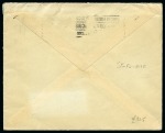Stamp of Thematics » Sport and Games » Football 1930 WORLD CUP: 1930 (May 9) Envelope with stamps tied by "EN 1930 EUROPA Y AMERICA DISPUTARA SUPREMACIAS EN FOOTBALL" slogan cancel