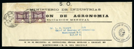 Stamp of Olympics » 1928 Amsterdam » 1928 Olympic Issues of Other Countries URUGUAY: Group of Official "star" punctures on 1928 Uruguay Football Champions stamps inc. 2 covers and a front