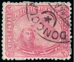 Stamp of Egypt » Egyptian Post Offices Abroad » Territorial Offices » Dongola (Sudan) 1872-74 Third Issue and Fourth Issue: A fine array