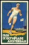 Stamp of Olympics » 1928 Amsterdam » Issued Stamps, Covers and Cancellations 1928 Amsterdam pair of covers with the complete 1928 Olympics sets