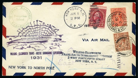 Stamp of Large Lots and Collections All World - Polar: 1900s-1970s Small group of 44 Polar covers