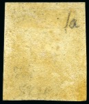 Stamp of Great Britain » 1840 1d Black and 1d Red plates 1a to 11 1840 1d Grey black pl.1a BE unused