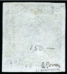 Stamp of Mauritius » 1859 Lapirot Issue » Early Impressions (SG 36-37) 1859 Lapirot 2d blue, early impression, used with circular PAID cancel, position 6,