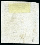 Stamp of Mauritius » 1859 Lapirot Issue » Intermediate Impressions (SG 38) 1859 Lapirot 2d blue, intermediate impression, used with target cancel, position 6