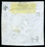 Stamp of Mauritius » 1859 Lapirot Issue » Intermediate Impressions (SG 38) 1859 Lapirot 2d blue, intermediate impression, used with circular PAID cancel, position 8