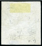 Stamp of Mauritius » 1859 Lapirot Issue » Worn Impressions (SG 39) 1859 Lapirot 2d blue, worn impression, used with crisp large part target cancel, position 7