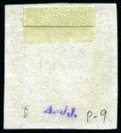 Stamp of Mauritius » 1859 Lapirot Issue » Early Impressions (SG 36-37) 1859 Lapirot 2d blue, early impression, used with clear sharp oval bar cancel, position 6