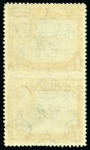 Stamp of Cyprus » King George V Issues 1934 1pi Black & Red-Brown IMPERF. BETWEEN vertical pair, mint