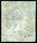 Stamp of Mauritius » 1859 Sherwin Issue (SG 40) 1859 Sherwin 2d deep blue, unused with large to huge margins, position 11