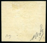 Stamp of Mauritius » 1859 Dardenne Issue (SG 41-44) 2d pale blue, unused single without gum, position 52, with the famous "Feather" plate variety