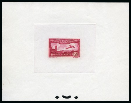 Stamp of France » Poste Aérienne 1930-1954, Petite collection d'épreuves de poste aérienne