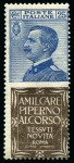 Stamp of Italy 1924-25, Francobolli Pubblicitari, serie completa di 21 valori, con gomma integra;