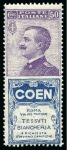 Stamp of Italy 1924-25, Francobolli Pubblicitari, serie completa di 21 valori, con gomma integra;