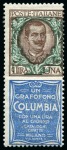 Stamp of Italy 1924-25, Francobolli Pubblicitari, serie completa di 21 valori, con gomma integra;