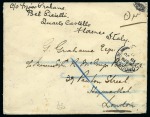 Stamp of Persia » Censored Mail 1917 Persia Censored Mail: An envelope sent from HBMs