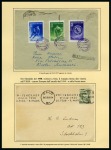 Stamp of Olympics » Collections & Miscellaneous Lots 1913-97, Collection of ICE HOCKEY written up on exhibition pages in four albums