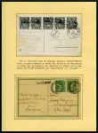 Stamp of Large Lots and Collections 1855-1982, Exhibition collection of SHIPS mounted on 100+ pages with stamps, covers, stationery, cancellations, etc.