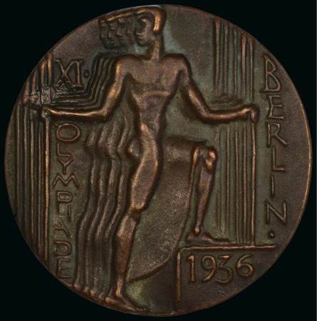 Stamp of Olympics » 1936 Berlin » Medals 1936 Berlin participation medal with original red box