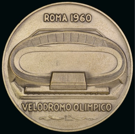 Stamp of Olympics » 1960 Rome 1960 Rome Italian Olympic Committee (CONI) Olympic velodrome medal