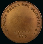 Stamp of Olympics » 1960 Rome 1960 Rome, "Il giornale d'Italia" medall, with reverse showing Olympic legend