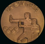 Stamp of Olympics » 1952 Helsinki 1952 Helsinki participation medal, 53mm, minor oxidising