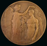 Stamp of Olympics » 1924 Paris » Memorabilia 1924 Paris participation medal, minor discolouration