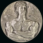 Stamp of Olympics » 1972 Sapporo 1972 Sapporo silver commemorative medal, 50mm, weight 106g, hallmarked, in original plastic presentation case and cardboard box