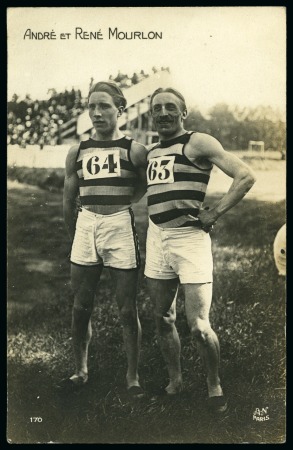 Stamp of Olympics » 1924 Paris » Postcards A.N. Paris: Superb collection of 220+ picture postcards of the Olympics