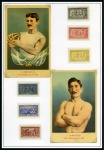 Stamp of Olympics » Collections & Miscellaneous Lots 1896-1992, Collection of Coubertin and balance accumulation of an Olympic collection