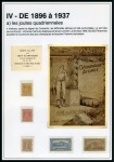 Stamp of Olympics » Collections & Miscellaneous Lots 1896-1992, Collection of Coubertin and balance accumulation of an Olympic collection
