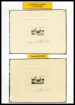 Stamp of Olympics » Collections & Miscellaneous Lots FOOTBALL: 1964-88, Great collection of French Colonies die proofs commemorating football, mostly at World Cups