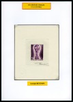 Stamp of Olympics » Collections & Miscellaneous Lots FOOTBALL: 1964-88, Great collection of French Colonies die proofs commemorating football, mostly at World Cups