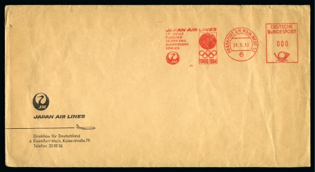 Stamp of Olympics » 1964 Tokyo 1964 Tokyo small group of stamps and covers