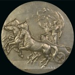 Stamp of Olympics » 1908 London 1908 London participation medal, 50mm, pewter, fine