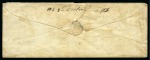 Stamp of Mauritius » Pre-Stamp & Stampless Postal History 1852 (Nov 10) Envelope from Mahébourg to Port Louis with blue "PAID" and Mahébourg boxed ds