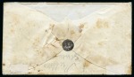 Stamp of Mauritius » Pre-Stamp & Stampless Postal History 1852-53 Pair of covers from Mauritius via the Cape to England with instructional handstamps