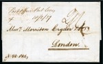 Stamp of Mauritius » Pre-Stamp & Stampless Postal History 1834-56, Group of 7 stampless covers