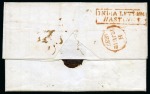 Stamp of Mauritius » Pre-Stamp & Stampless Postal History 1834-56, Group of 7 stampless covers