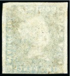 Stamp of Mauritius » 1848-59 Post Paid Issue » Early Impressions (SG 6-9) 1849-54 Post Paid 2d blue, position 4, used with "2" numeral