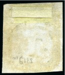 Stamp of Mauritius » 1848-59 Post Paid Issue » Worn Impressions (SG 16-22) 1857-59 Post Paid 1d. red-brown, position 9, with GREEN "1" numeral